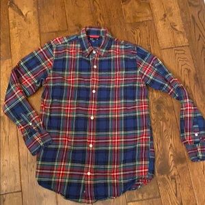GapKids plaid button down.  Size XXL (14-16)